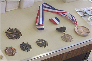 award and sports medals